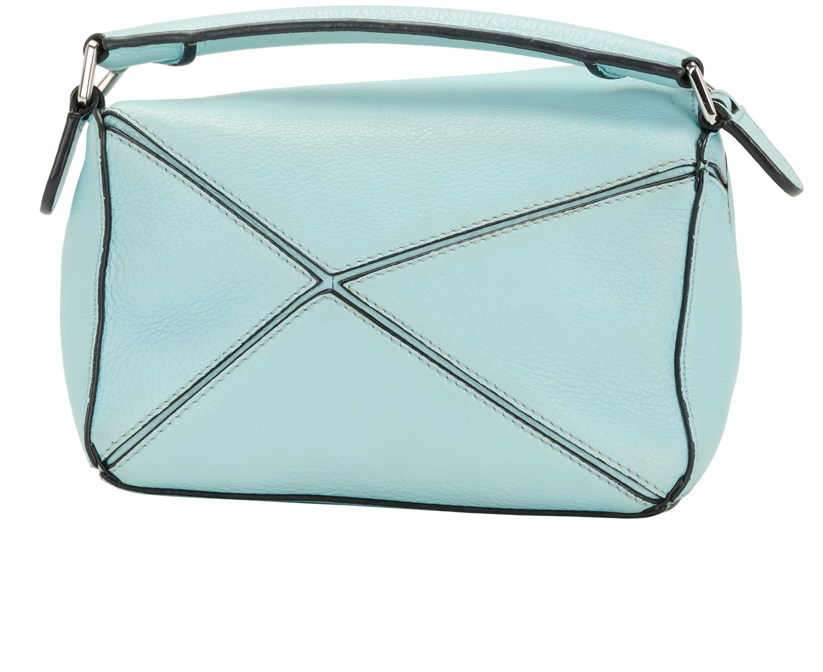 Mini Puzzle, &pound;1,100, Handbags, Blue, Leather, Back view